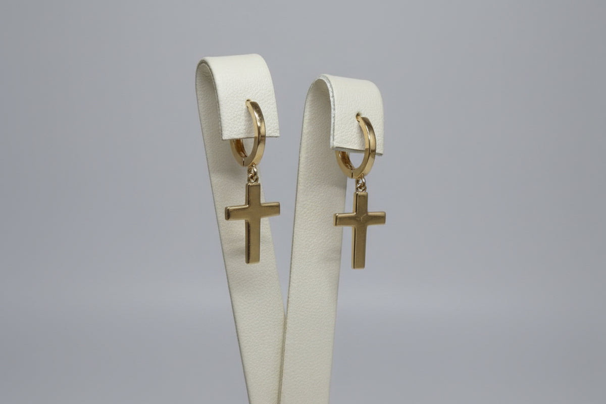 Argollas con Cruz