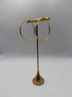 Argollas grandes 18k