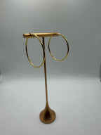 Argollas grandes 18k