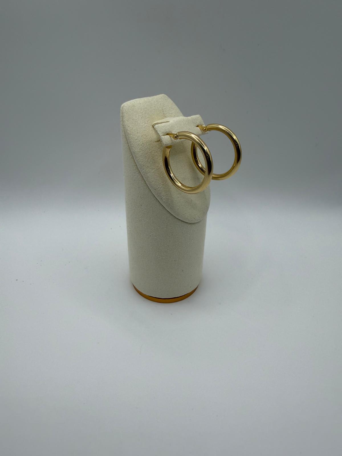 Argollas lisas Oro 18K