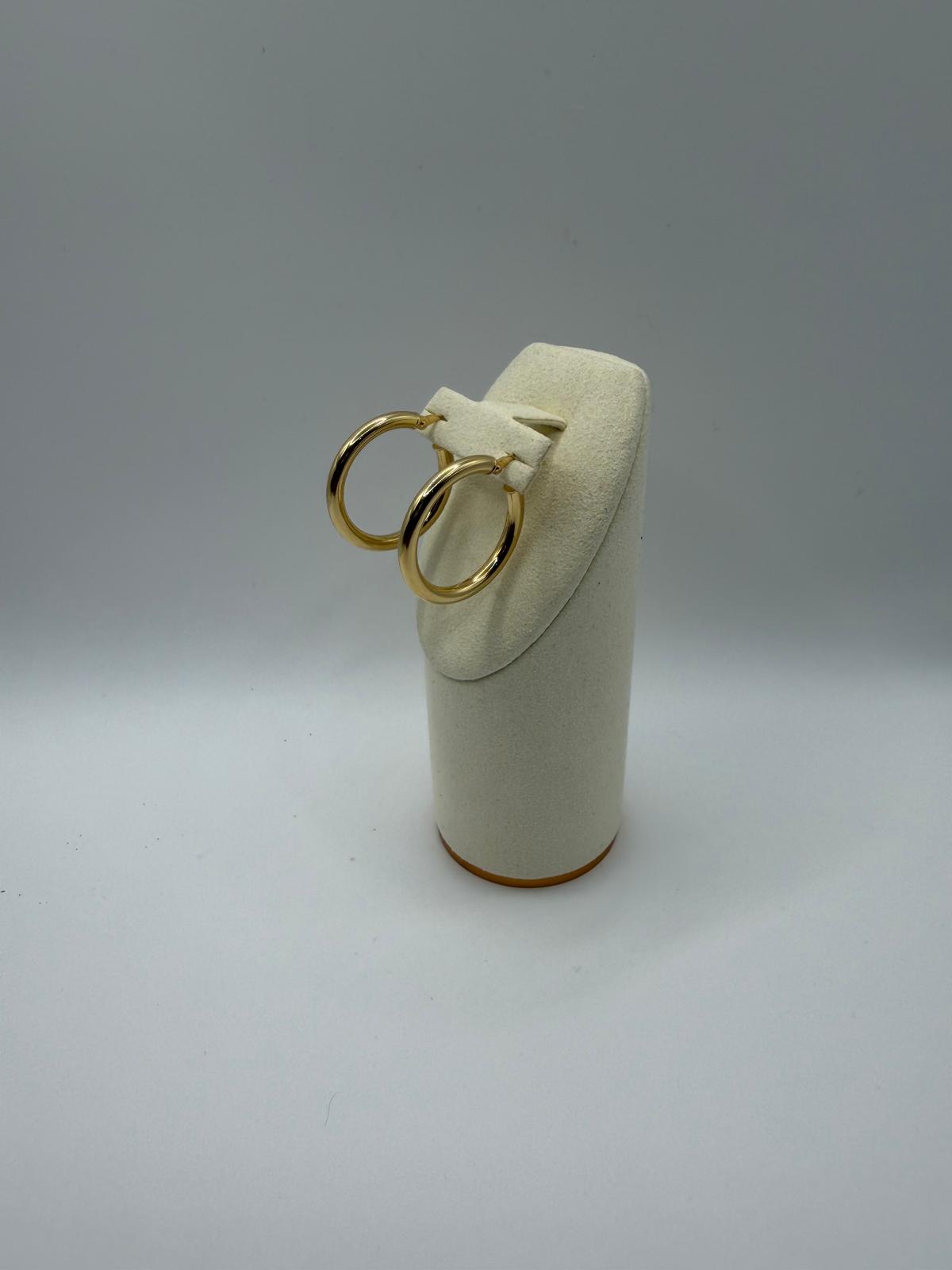 Argollas lisas Oro 18K